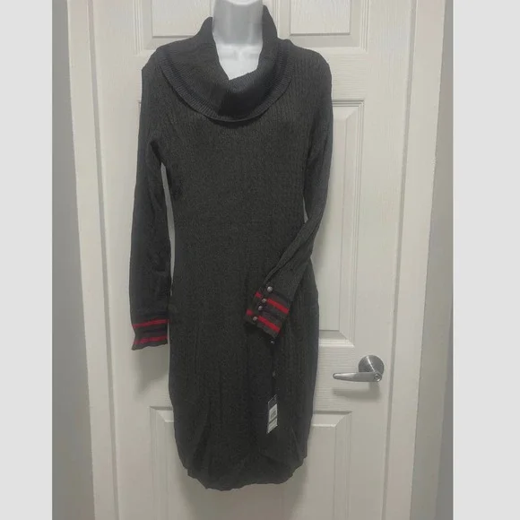 tommy hilfiger grey dress Logo Polo Dress  Elephant Clouds Apparel